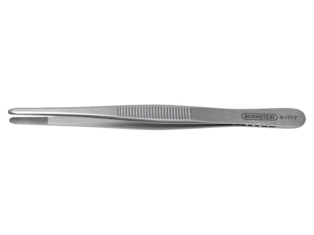 Pincet; 145mm; De vorm van de punt: afgeronde; universeel Pincet; 145mm; De vorm van de punt: afgeronde; universeel